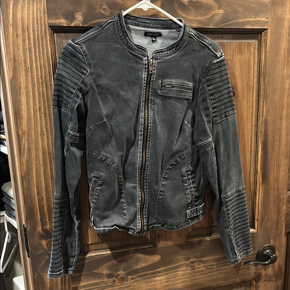 Dear John Dark Gray Denim Jacket